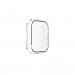 Switcheasy Nude Tempered Glass Hybrid Case - качествен твърд кейс с вграден стъклен протектор за дисплея на Apple Watch 8 41мм, Apple Watch 7 41мм (прозрачен) 2