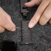 Mageasy Carbon Fiber Watch Band - карбонова каишка за Apple Watch 42мм, 44мм, 45мм, Ultra 49мм (черен) 10