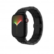 Mageasy Carbon Fiber Watch Band - карбонова каишка за Apple Watch 38мм, 40мм, 41мм (черен)