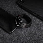 Mageasy Carbon Fiber Watch Band - карбонова каишка за Apple Watch 38мм, 40мм, 41мм (черен) 6