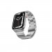 Mageasy Maestro Stainless Steel Band - стоманена, неръждаема каишка за Apple Watch 38мм, 40мм, 41мм (сребрист) 5