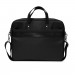Guess Saffiano Triangle Logo Laptop Bag 16 - луксозна дизайнерска чанта с дръжки и презрамка за преносими компютри до 16 инча (черен) 3