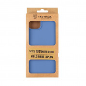 Tactical Velvet Smoothie Cover - силиконов калъф за iPhone 14 Plus (син) 3