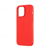 Tactical Velvet Smoothie Cover - силиконов калъф за iPhone 14 Pro Max (червен)