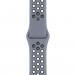 Apple Watch Nike Sport Band - оригинална силиконова каишка за Apple Watch 42мм, 44мм, 45мм, Ultra 49мм (сив-черен) 1