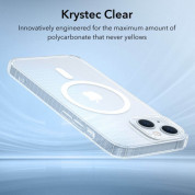 ESR Krystec HaloLock MagSafe Case - хибриден кейс с висока степен на защита с MagSafe за iPhone 14 Plus (прозрачен) 7