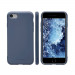 dBramante1928 Grenen Biodegradable Case - силиконов (TPU) рециклируем калъф за iPhone SE (2022), iPhone SE (2020), iPhone 8, iPhone 7 (син) 2