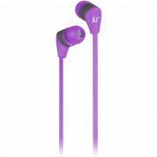 KitSound Bounce Wireless In-Ear Bluetooth Headphones - безжични спортни блутут слушалки с микрофон за мобилни устройства (лилав) 2