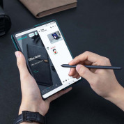 Nillkin Qin Pro Case - кожен калъф за Samsung Galaxy Z Fold 4 (черен) 4