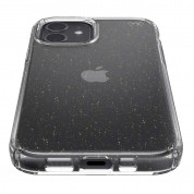 Speck Presidio Glitter Perfect Clear - удароустойчив хибриден кейс за iPhone 12, iPhone 12 Pro (прозрачен) 4