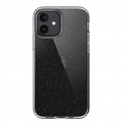 Speck Presidio Glitter Perfect Clear - удароустойчив хибриден кейс за iPhone 12, iPhone 12 Pro (прозрачен) 1