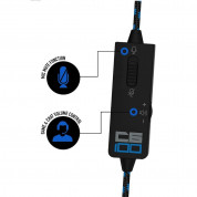 Stealth Playstation and Xbox Over-Ear Gaming Headset - гейминг слушалки за Xbox Series X, Playstation и устройства с 3.5mm жак (черен) 5