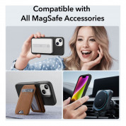 ESR CH HaloLock MagSafe Case - хибриден удароустойчив кейс с MagSafe за iPhone 14, iPhone 13 (черен) 6