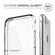 Elago Cushion Case - удароустойчив силиконов (TPU) калъф за iPhone SE (2022), iPhone SE (2020), iPhone 8, iPhone 7 (прозрачен) 1