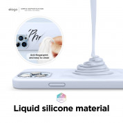 Elago Soft Silicone Case - силиконов (TPU) калъф за iPhone 13 Pro Max (тъмнозелен) 2
