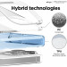Elago Hybrid Case - хибриден удароустойчив кейс за iPhone 13 Pro (прозрачен-син) 4