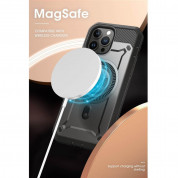 i-Blason SUPCASE Unicorn Beetle Pro MagSafe Case - удароустойчив хибриден кейс с вграден протектор за дисплея и Magsafe за iPhone 14 Pro Max (черен) 3
