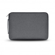 Tech-Protect Pocket Laptop Sleeve 14 - елегантен калъф с цип за а MacBook Air 13, MacBook Pro 13, MacBook Pro 14 и лаптопи до 14 инча (тъмносив) 2