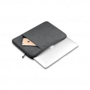 Tech-Protect Laptop Sleeve - неопренов калъф за MacBook Air 13, MacBook Pro 13, MacBook Pro 14 и лаптопи до 14 инча (тъмносив) 2
