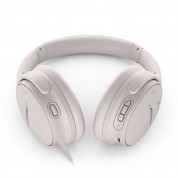Bose QuietComfort 45 headphones - bluetooth аудиофилски стерео слушалки с микрофон (бял) 2