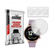 GrizzGlass Hydrogel Screen Protector Set 29 mm - универсално хибридно защитно покритие за дисплея на часовници с диаметър на дисплея до 29 мм (3 броя) (прозрачен)