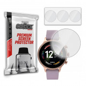 GrizzGlass Hydrogel Screen Protector Set for watches with display diameter up to 44 mm (3 pcs.) (clear)