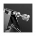 Tech-Protect Z16 Universal Foldable Phone Stand - сгъваема алуминиева поставка за мобилни телефони и таблети до 8.5 инча (сребрист) 6
