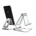 Tech-Protect Z16 Universal Foldable Phone Stand - сгъваема алуминиева поставка за мобилни телефони и таблети до 8.5 инча (сребрист) 1
