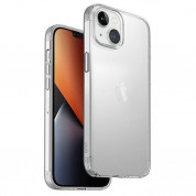Uniq AirFender Slim Flexible Case - удароустойчив силиконов (TPU) калъф за iPhone 14 Plus (прозрачен)