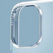 Uniq AirFender Slim Flexible Case - удароустойчив силиконов (TPU) калъф за iPhone 14 Plus (прозрачен) 6