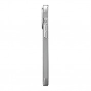 Uniq AirFender Slim Flexible Case - удароустойчив силиконов (TPU) калъф за iPhone 14 Pro (прозрачен) 3
