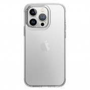 Uniq AirFender Slim Flexible Case - удароустойчив силиконов (TPU) калъф за iPhone 14 Pro Max (прозрачен) 1