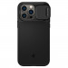 Spigen Optik Armor MagFit MagSafe Case - тънък качествен силиконов (TPU) калъф с капак за камерата с MagSafe за iPhone 14 Pro Max (черен) 3