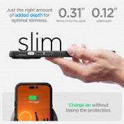 Spigen Optik Armor MagFit MagSafe Case for iPhone 14 Pro Max (matte black) 19
