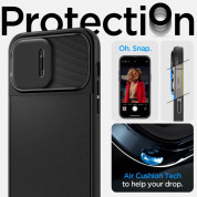 Spigen Optik Armor MagFit MagSafe Case for iPhone 14 Pro Max (matte black) 17