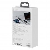 Baseus GaN 3 Pro Charger 100W (CCGP000101) - захранване за ел. мрежа за лаптопи, смартфони и таблети с 2xUSB-A и 2xUSB-C изходи с технология за бързо зареждане и USB-C кабел (черен) 17