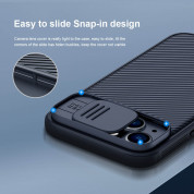 Nillkin CamShield Pro Magnetic Hard Case - хибриден удароустойчив кейс с MagSafe за iPhone 14 Pro (син) 2