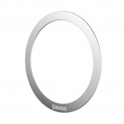 Baseus Halo Series MagSafe Magnetic Ring (PCCH000012) (2 pcs.) (silver) 5