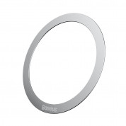Baseus Halo Series MagSafe Magnetic Ring (PCCH000012) (2 pcs.) (silver) 4