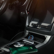 Baseus Golden Contactor Pro Quick Car Charger 65W (CGJP010013) - зарядно за кола с 2xUSB-C и USB-A изходи с технология за бързо зареждане (сив) 9
