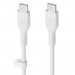 Belkin Boost Charge Flex USB-C to USB-C Cable - кабел за бързо зареждане за устройства с USB-C порт (300 см) (бял) 2