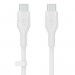 Belkin Boost Charge Flex USB-C to USB-C Cable - кабел за бързо зареждане за устройства с USB-C порт (300 см) (бял) 1