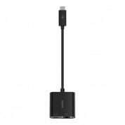 Belkin USB-C to Gigabit Ethernet and Charge Adapter (black) 2