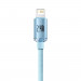 Baseus Crystal Shine USB-A to Lightning Cable 12W (CAJY001103) - USB-A към Lightning кабел за Apple устройства с Lightning порт (120 см) (син) 5