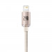 Baseus Crystal Shine USB-A to Lightning Cable 12W (CAJY001104) - USB-A към Lightning кабел за Apple устройства с Lightning порт (120 см) (розов) 5
