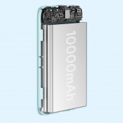 Baseus Magnetic Mini Wireless Charging Power Bank 10000 mAh 20W (PPCX030001) - преносима външна батерия с USB-C порт и безжично зареждане с MagSafe (черен) 12
