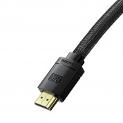 Baseus High Definition Series HDMI 2.1, 8K 60Hz Cable - високоскоростен 8K HDMI към HDMI кабел (50 см) (черен) 3