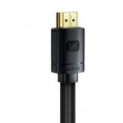 Baseus High Definition Series HDMI 2.1 cable, 8K 60Hz, 3D, HDR, 48Gbps (50 cm) (black) 2