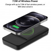 Belkin Boost Charge Magnetic Wireless Power Bank 10000 mAh - преносима външна батерия с USB-C порт и безжично зареждане с MagSafe (черен)   3