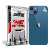 GrizzGlass SatinSkin Matte Back Film Protector - матирано защитно покритие за задната част на iPhone 13 (матиран)